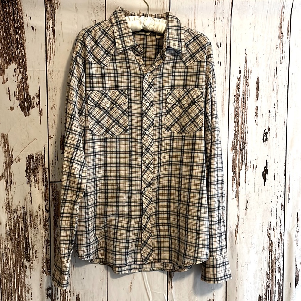 Men’s Salt Valley Western Shirt. Size Large. EUC!